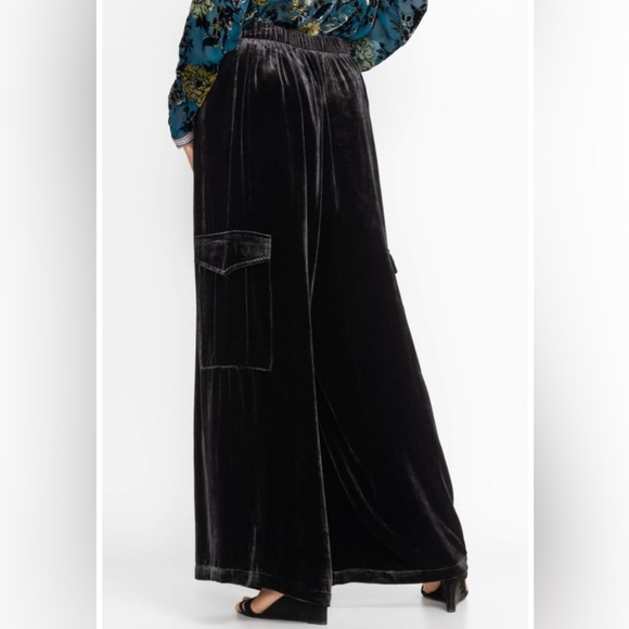 Johnny Was Zatima Silk-Blend Cargo Pant NEW - Picture 4 of 13